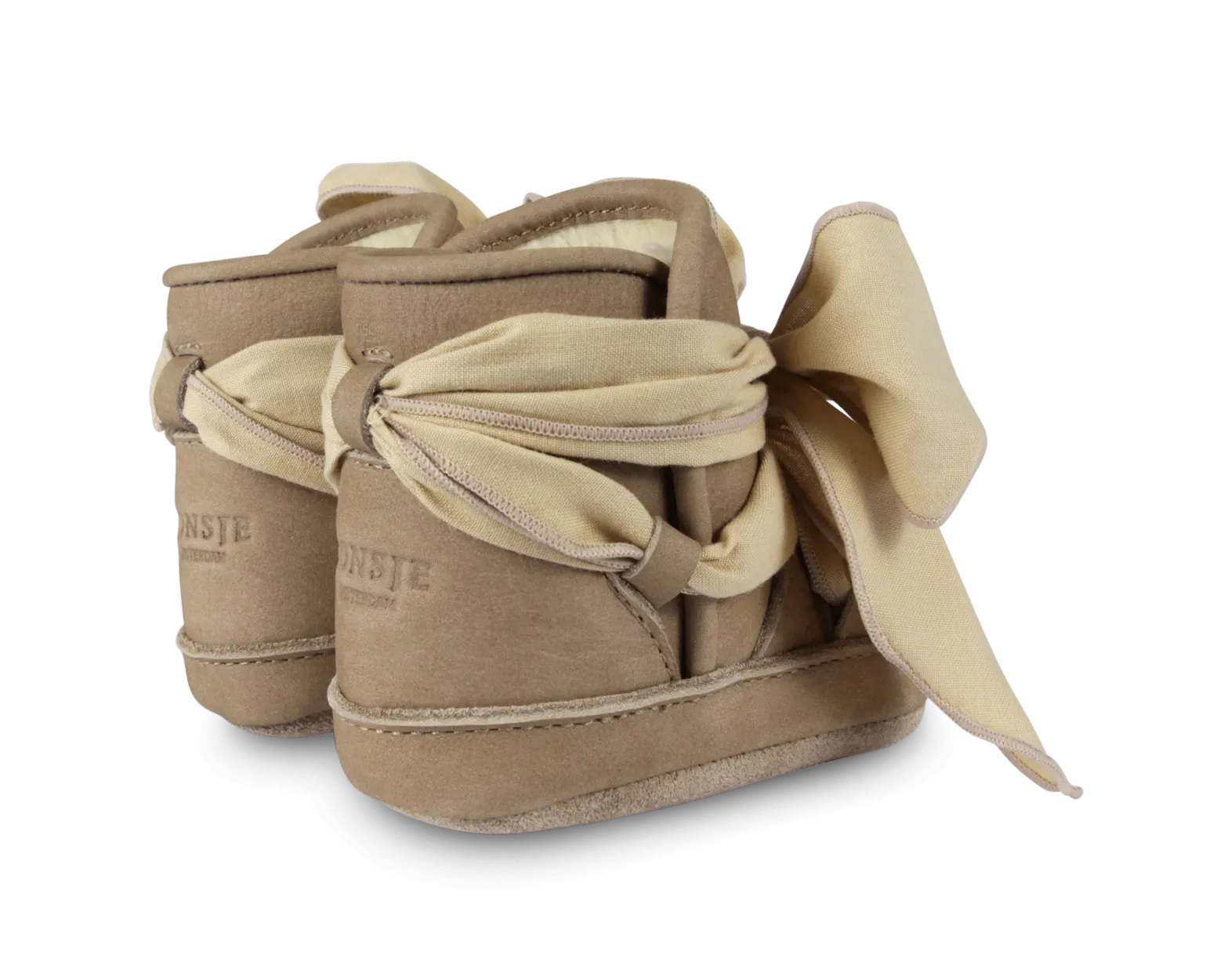 Anouk Booties | Truffle Nubuck