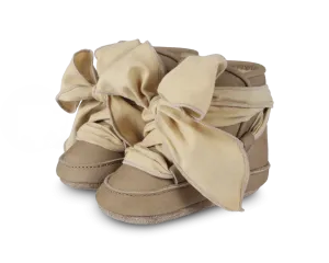 Anouk Booties | Truffle Nubuck