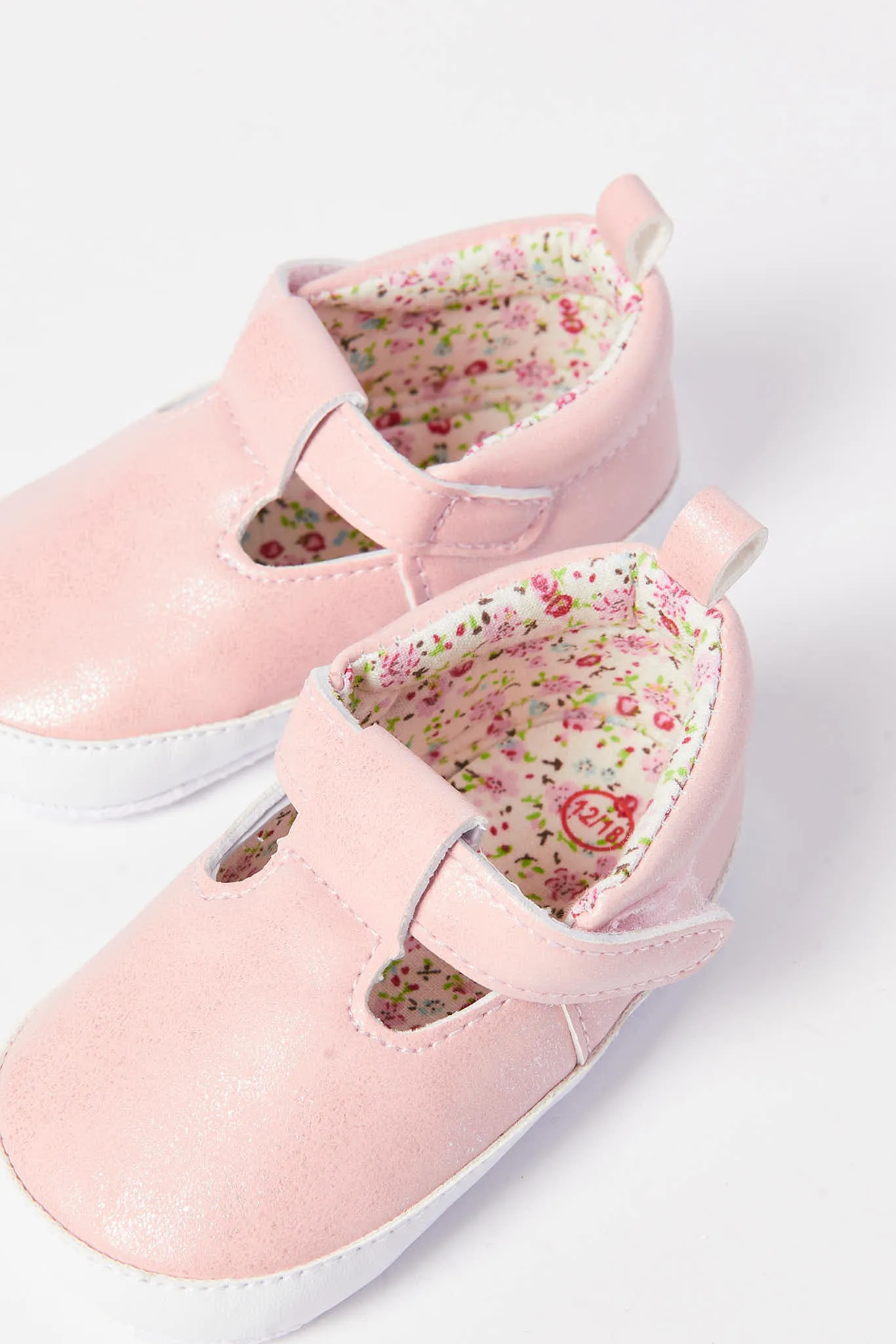 Baby Pink Pump Shoe