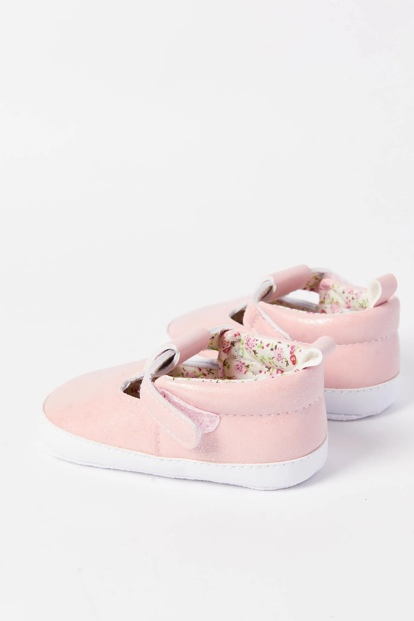 Baby Pink Pump Shoe
