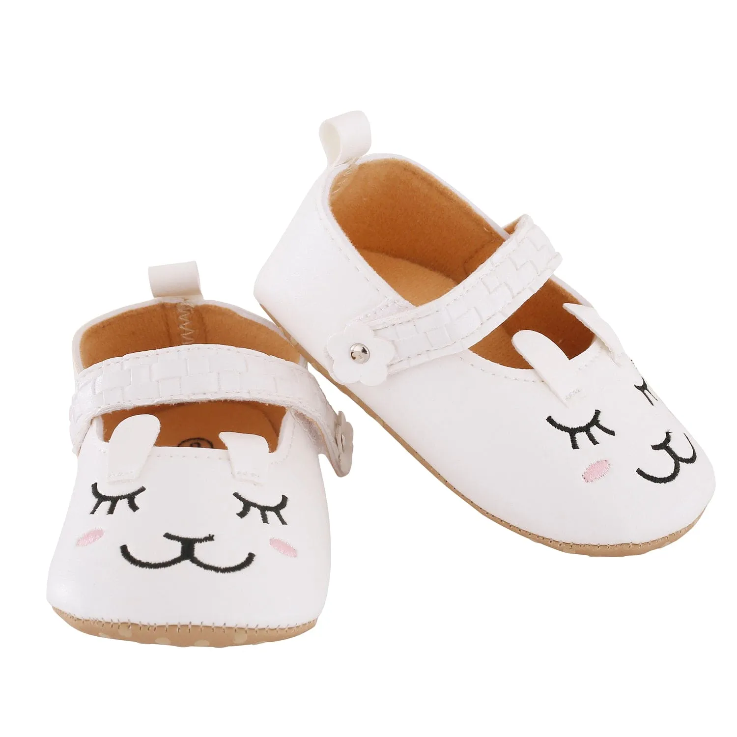 Blushing Kitten White Party Booties
