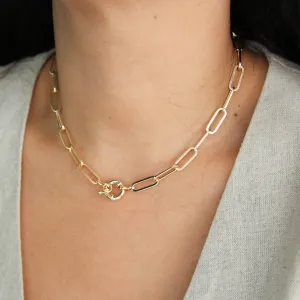 Chunky Chain Link Necklace
