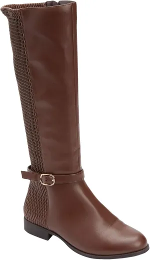 Comfortview Women's Wide Width The Reeve Wide Calf Boot By