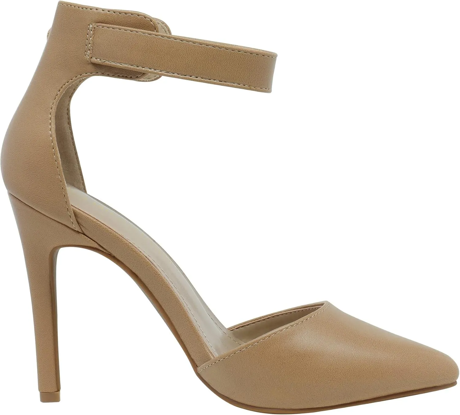 DREAM PAIRS Oppointed-Ankle Women's Pointed Toe Ankle Strap D'Orsay High Heel Stiletto Pumps Shoes