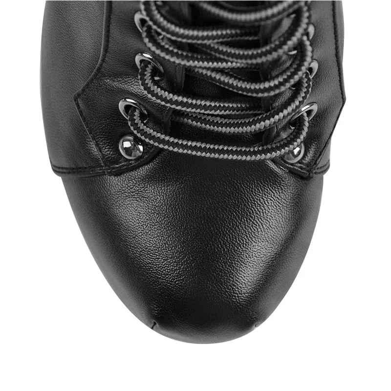 High Block Heel Booties