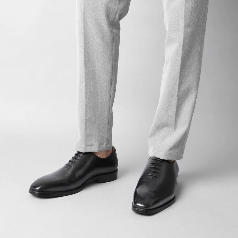 LaceLux Exotic Lace-Up Oxford Dress Shoes