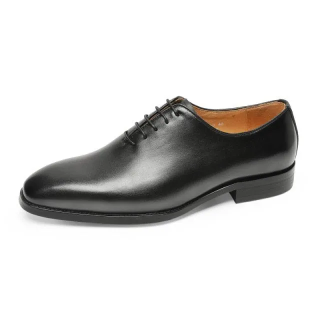 LaceLux Exotic Lace-Up Oxford Dress Shoes