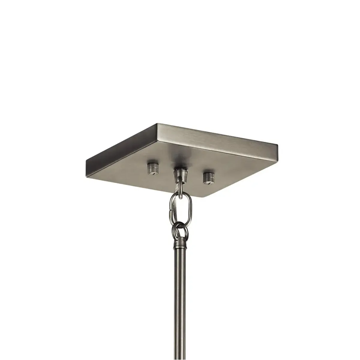 Lente 17 in. 4 Lights Pendant Light Nickel Finish