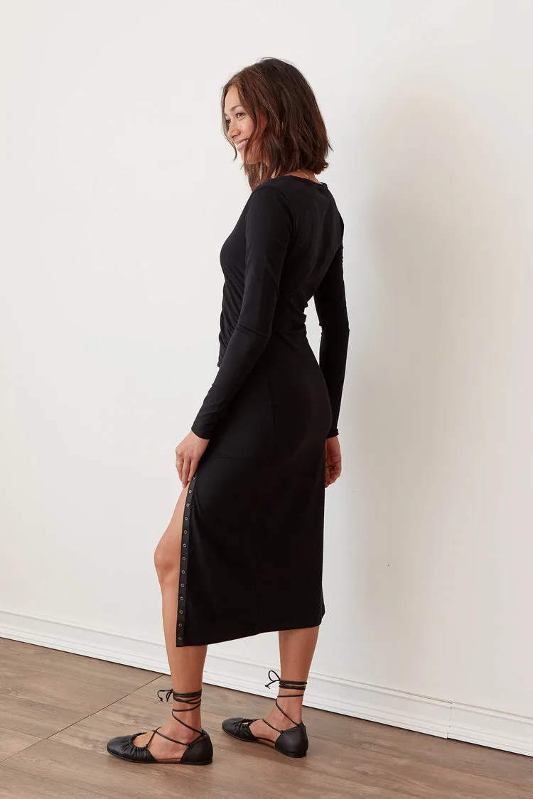 Mckenna Dress in Deep Black