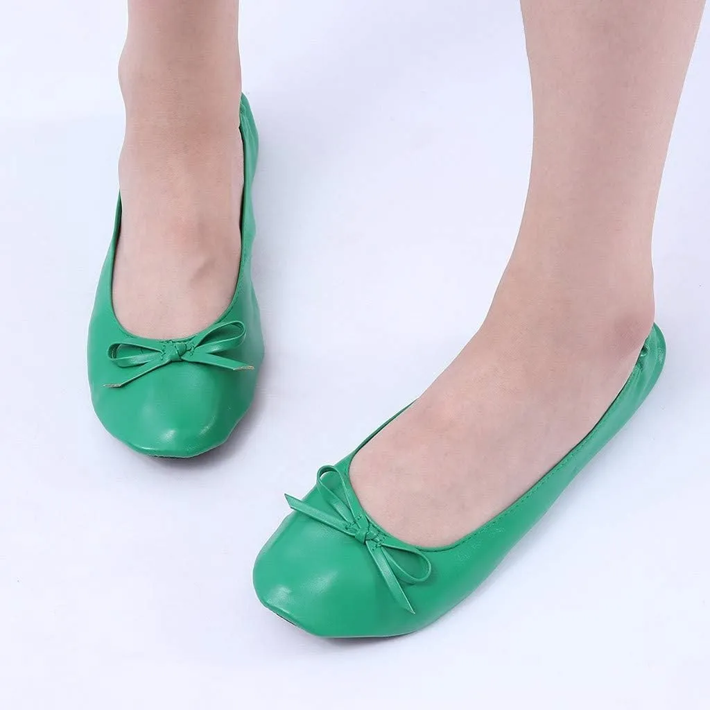 Shoes Roll Travel Party Flat Women Slipper Ballet Shoes Portable Dance Foldable Women's Slipper Platform Slide Sandals Women