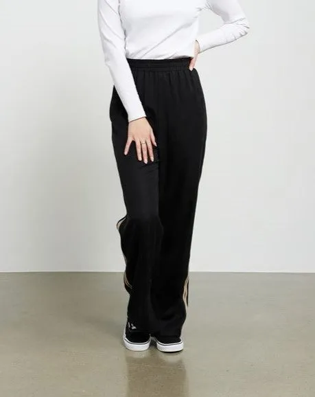 Taylor Pant - Black/Latte Stripe