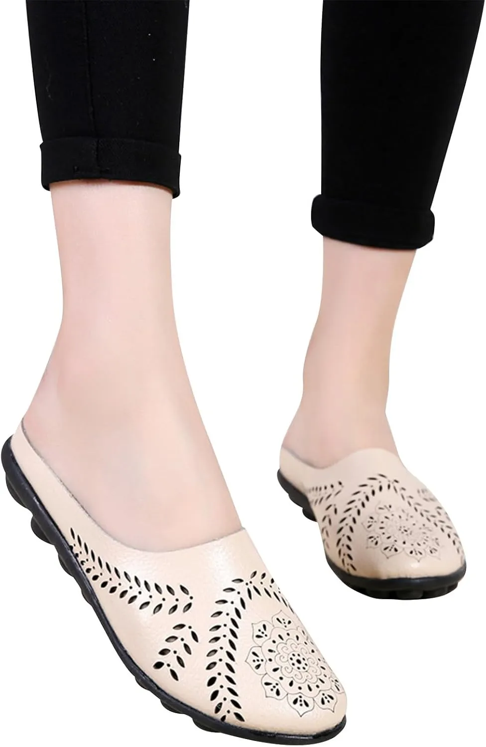 Tennis Shoes Womens Womens Slip On Sneakers with Arch Support Loafers for Women Wide Round Toe Flat Heel Christmas Canvas Shoes Women Loafers for Women Casual
