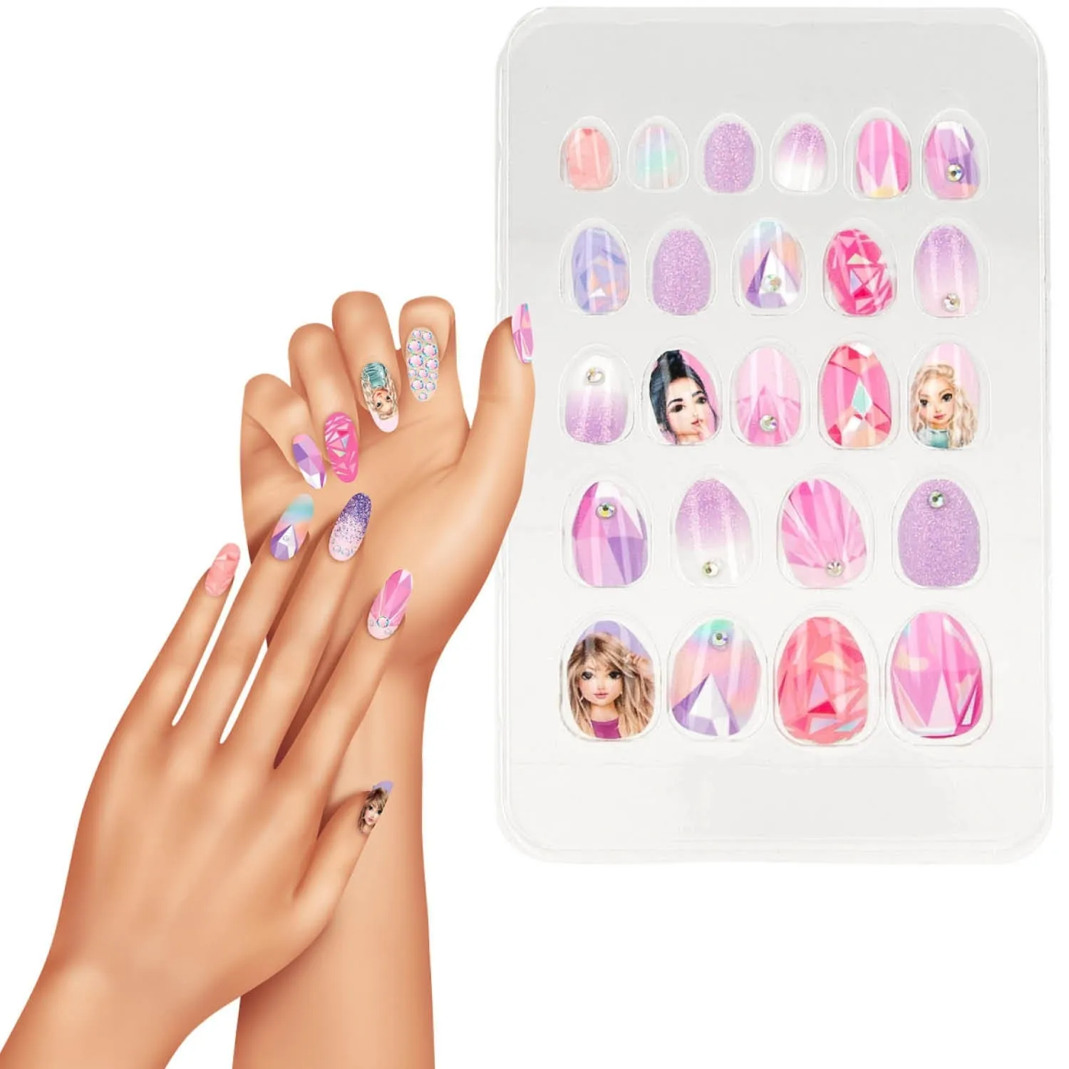 Top Model Beauty and Me Artificial Pointed Nails
