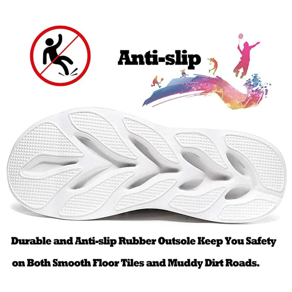 Unisex Black Nursing Shoes Cute Cartoon Nurse Doctor Healthcare Brand Design Men Women Mesh Flats Sneakers
