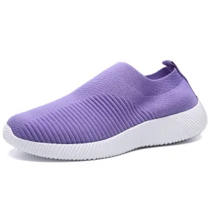 Women's mesh fabric lightweight platform tennis sneakers