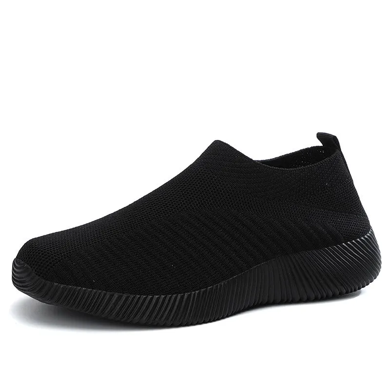 Women's mesh fabric lightweight platform tennis sneakers